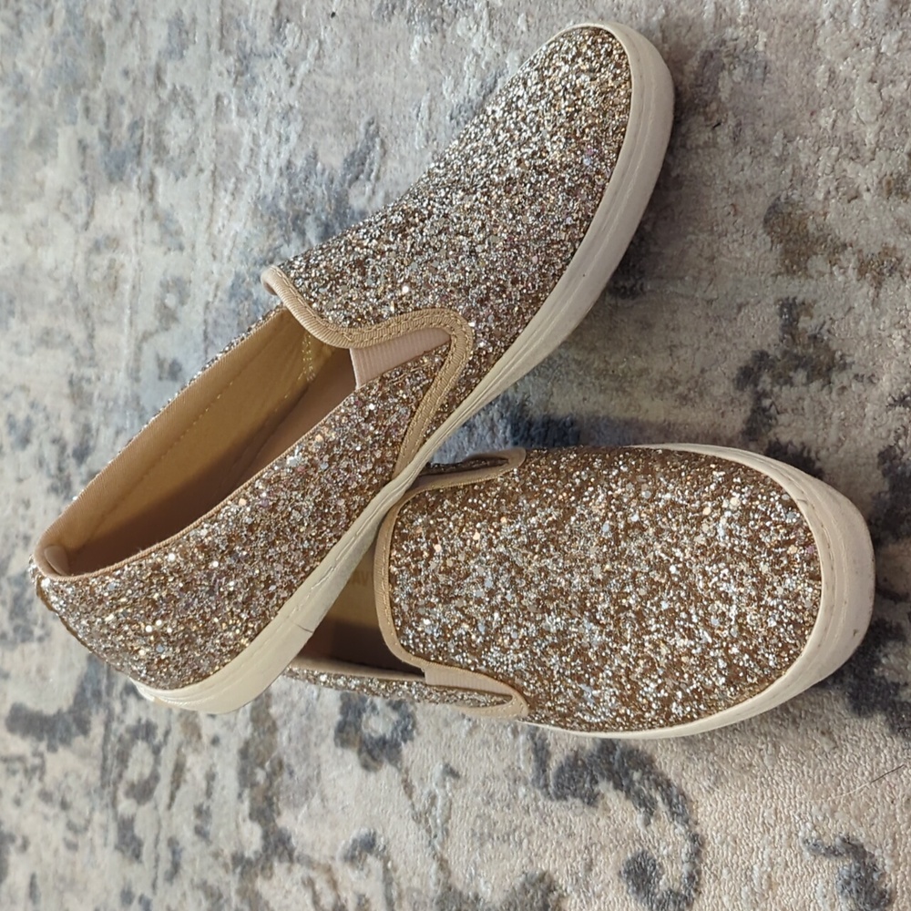 Slip-On glitter sneakers